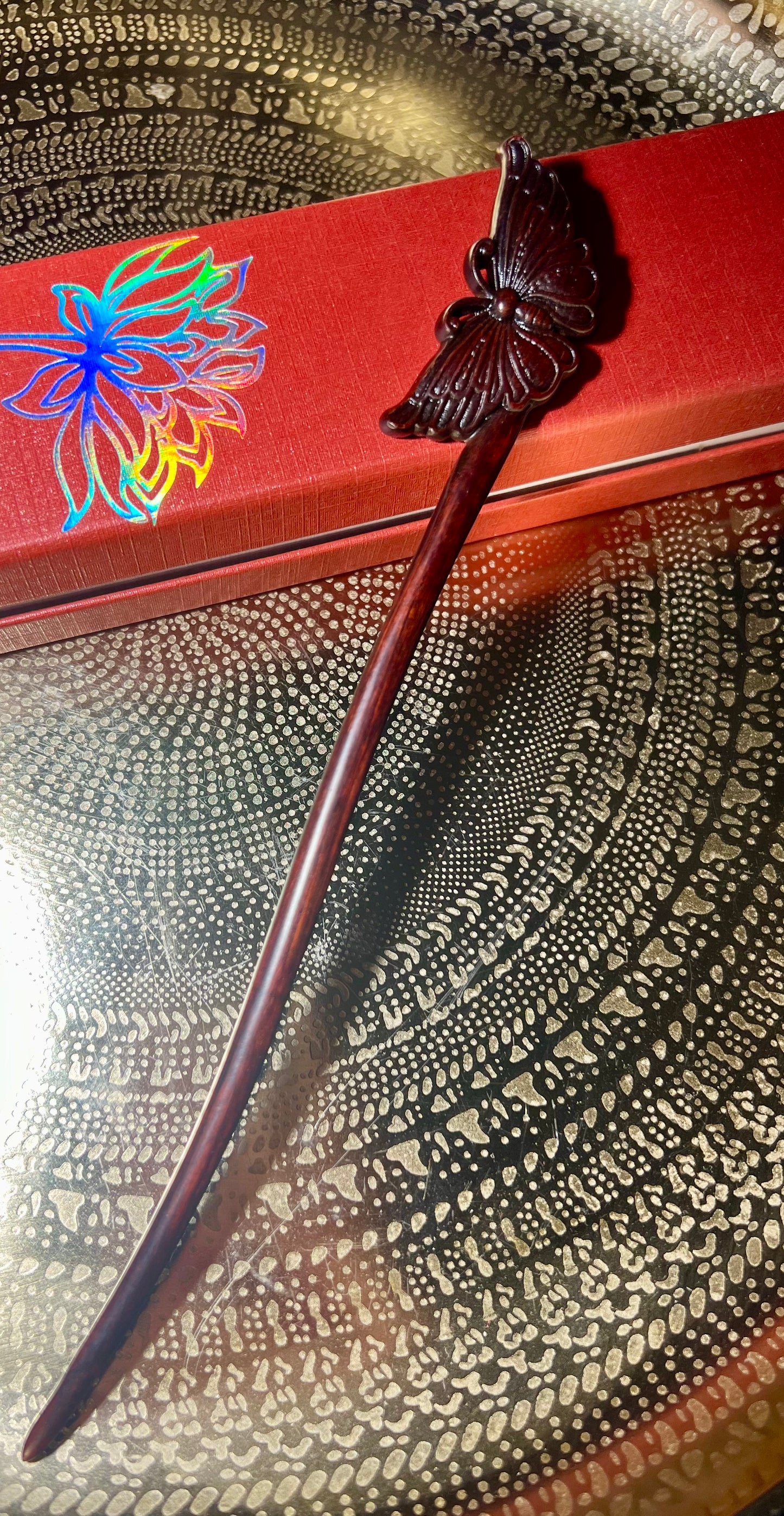 Hairstick Butterfly