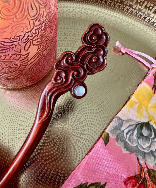 Hairstick precious Pearl