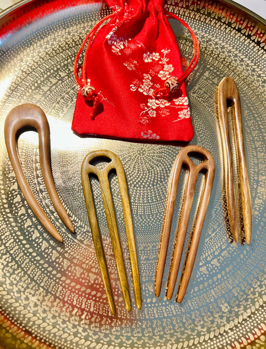 4 Hairpins for shorter hair